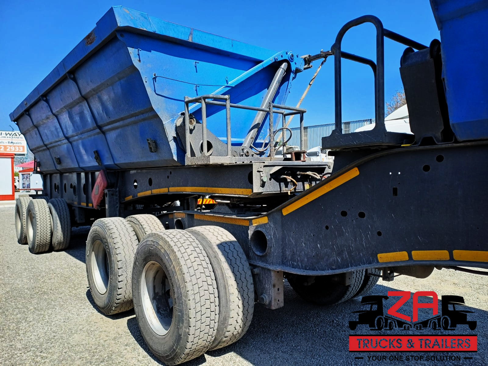 2013 AFRIT 45 CUBE SIDE TIPPER TRAILER #53223